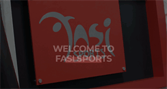 Desktop Screenshot of fasisports.com